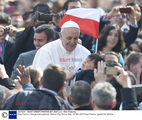 Pierwsza audiencja generalna papieża Franciszka