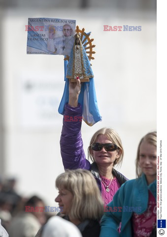 Pierwsza audiencja generalna papieża Franciszka