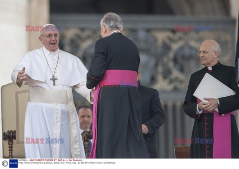 Pierwsza audiencja generalna papieża Franciszka