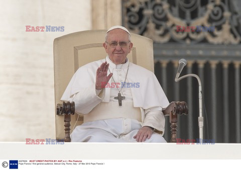 Pierwsza audiencja generalna papieża Franciszka