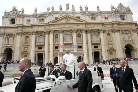 Pierwsza audiencja generalna papieża Franciszka