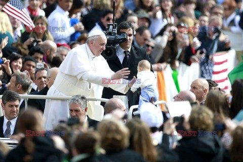 Pierwsza audiencja generalna papieża Franciszka