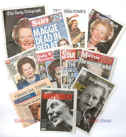 Reakcje na śmierć Margaret Thatcher