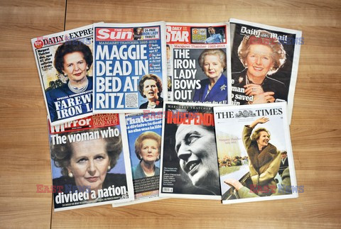 Reakcje na śmierć Margaret Thatcher