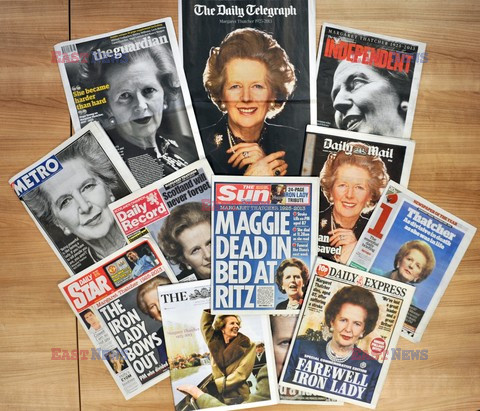 Reakcje na śmierć Margaret Thatcher