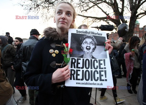 Reakcje na śmierć Margaret Thatcher