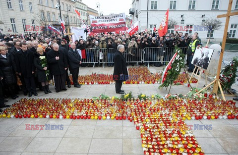 Uroczystości przed Pałacem Prezydenckim