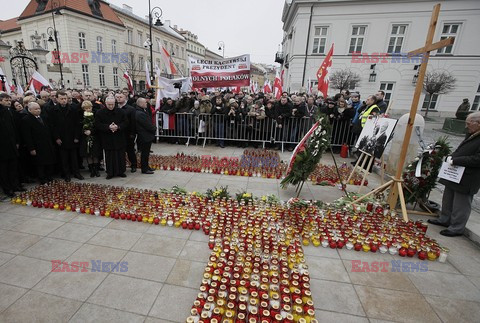 Uroczystości przed Pałacem Prezydenckim