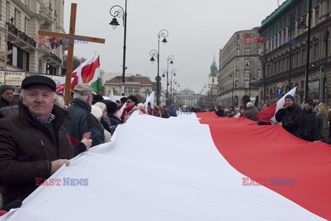 Uroczystości przed Pałacem Prezydenckim