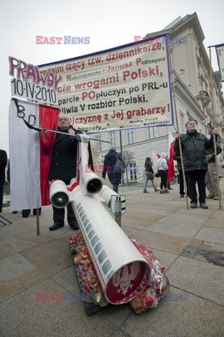 Uroczystości przed Pałacem Prezydenckim