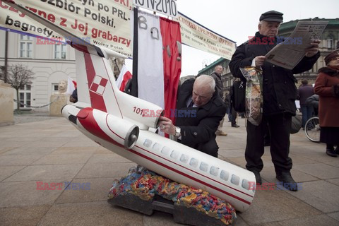 Uroczystości przed Pałacem Prezydenckim