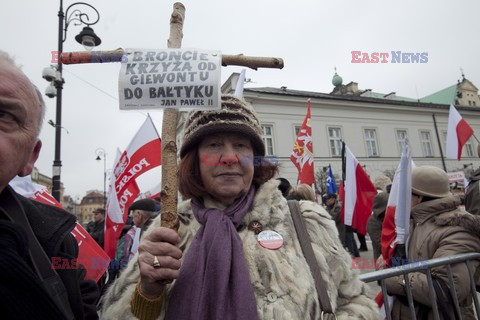 Uroczystości przed Pałacem Prezydenckim