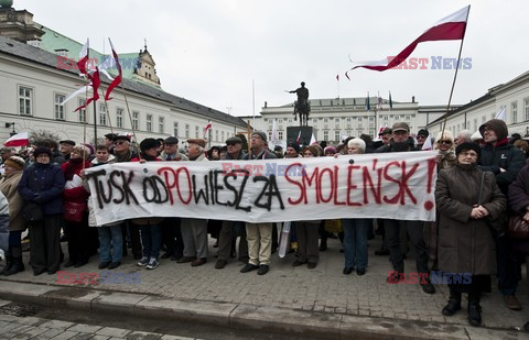 Uroczystości przed Pałacem Prezydenckim