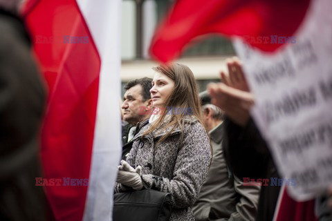 Uroczystości przed Pałacem Prezydenckim