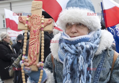 Uroczystości przed Pałacem Prezydenckim