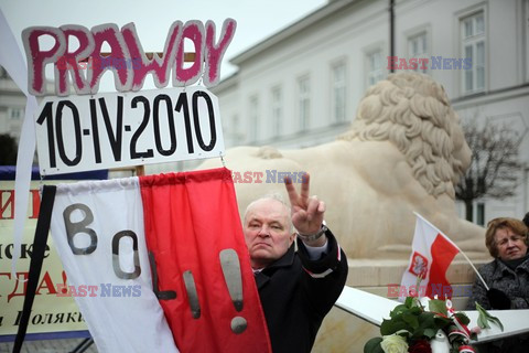 Uroczystości przed Pałacem Prezydenckim