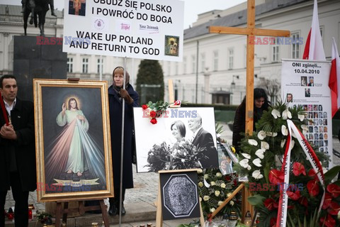 Uroczystości przed Pałacem Prezydenckim