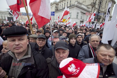 Uroczystości przed Pałacem Prezydenckim