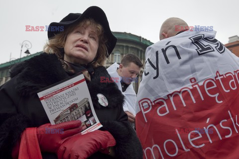 Uroczystości przed Pałacem Prezydenckim