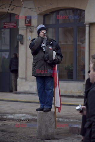 Uroczystości przed Pałacem Prezydenckim