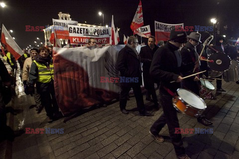 Uroczystości przed Pałacem Prezydenckim