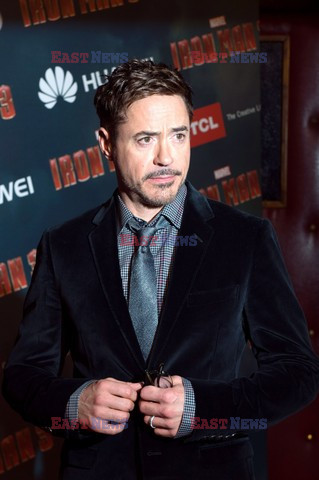 Iron Man 3 French Premiere photocall 