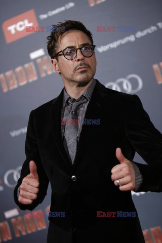 Iron Man 3 French Premiere photocall 