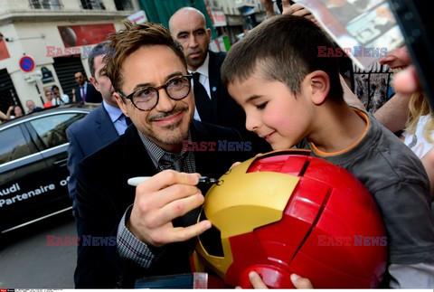 Iron Man 3 French Premiere photocall 