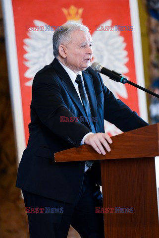 Prezes PIS Jarosław Kaczyński w Bełchatowie