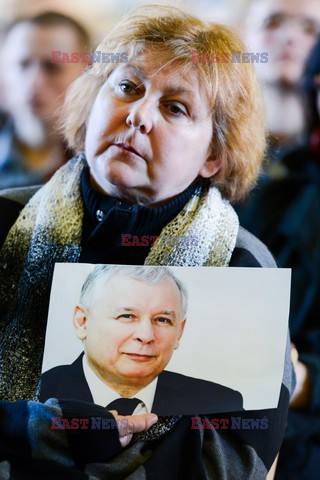 Prezes PIS Jarosław Kaczyński w Bełchatowie