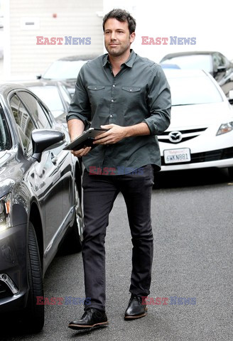 Ben Affleck arriving to a meeting in Santa Monica