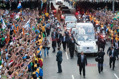 Papież Franciszek w Brazylii