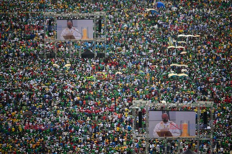 Papież Franciszek w Brazylii