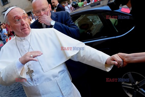 Sympatyczny Papież Franciszek