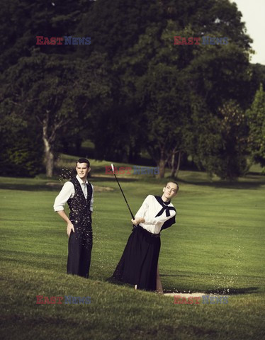 Golf w stylu retro - Madame Figaro 1515