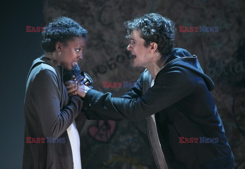 Orlando Bloom during a rehearsal of "Romeo and Juliet