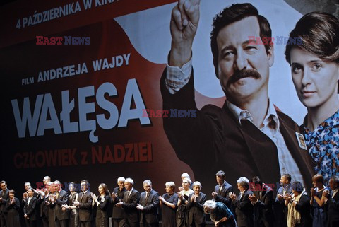 Premiera filmu "Wałęsa. Człowiek z nadziei"