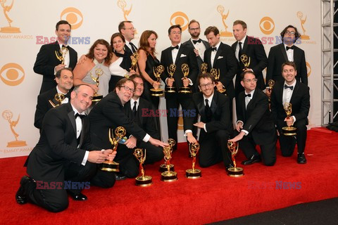 Press room at the 65th Annual Primetime Emmy Awards 