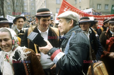 Strajki i demonstracje Solidarności