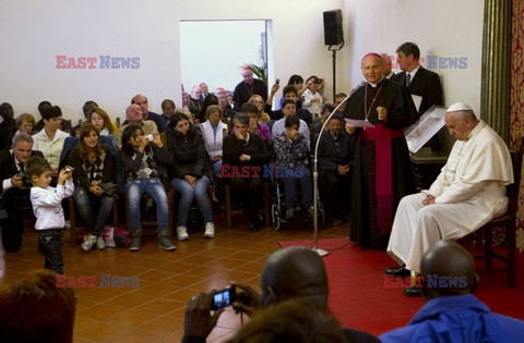 Papież Franciszek w Asyżu