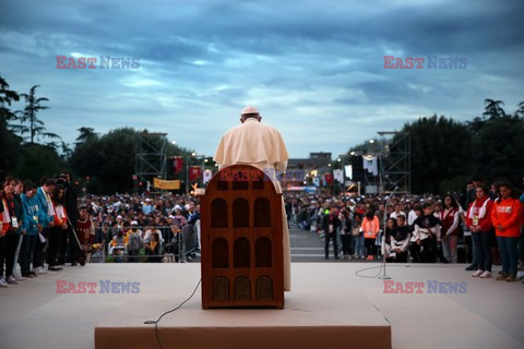 Papież Franciszek w Asyżu