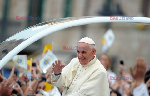 Papież Franciszek w Asyżu