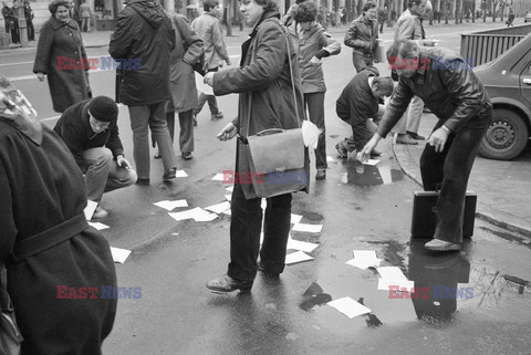 Strajki i demonstracje Solidarności