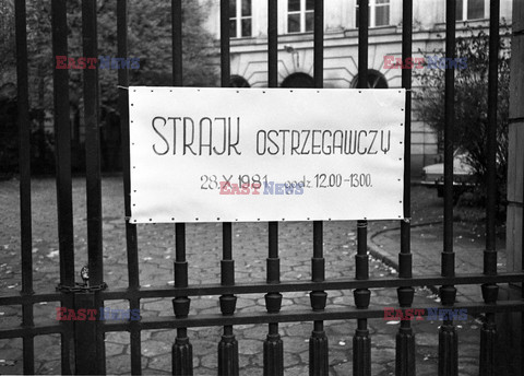 Strajki i demonstracje Solidarności