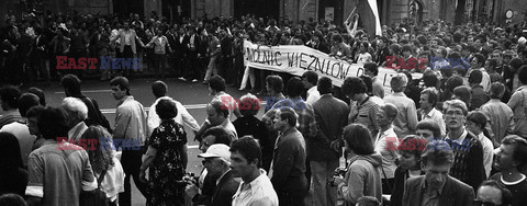 Strajki i demonstracje Solidarności