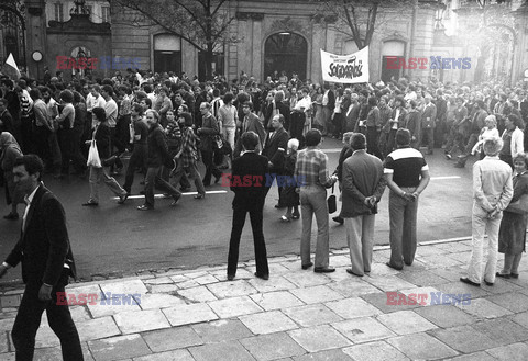 Strajki i demonstracje Solidarności