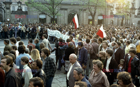 Strajki i demonstracje Solidarności