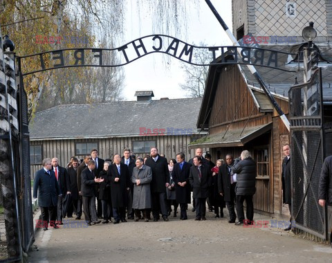 Sekretarz Generalny ONZ w w Muzeum Auschwitz - Birkenau