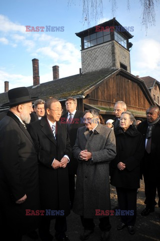 Sekretarz Generalny ONZ w w Muzeum Auschwitz - Birkenau