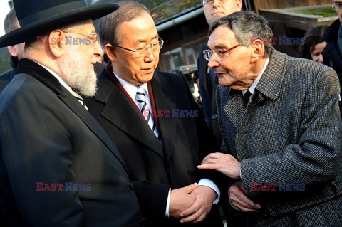 Sekretarz Generalny ONZ w w Muzeum Auschwitz - Birkenau